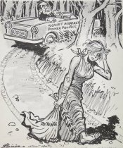 Not the first girl to walk home from a date